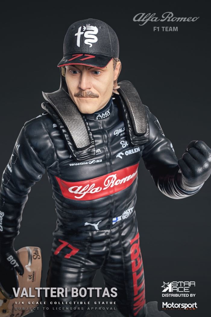 F1 racing driver Zhou Guanyu / Valtteri / Bottas