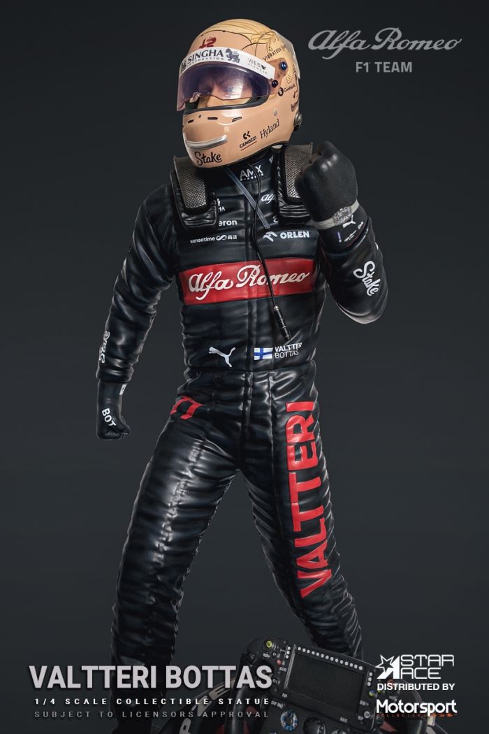 F1 racing driver Zhou Guanyu / Valtteri / Bottas