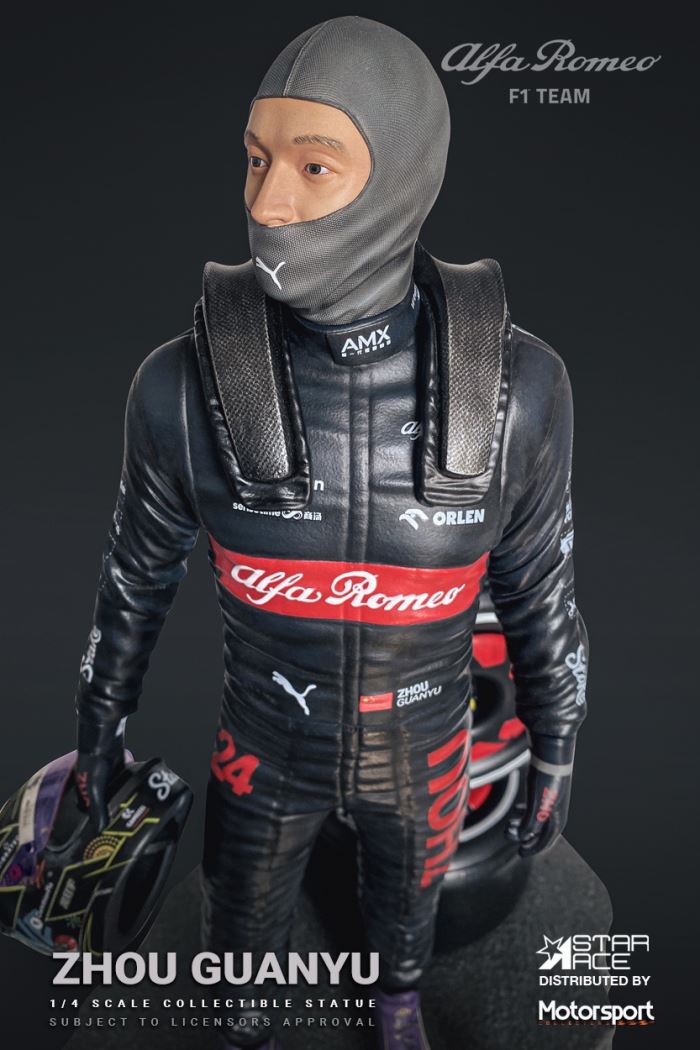 F1 racing driver Zhou Guanyu / Valtteri / Bottas