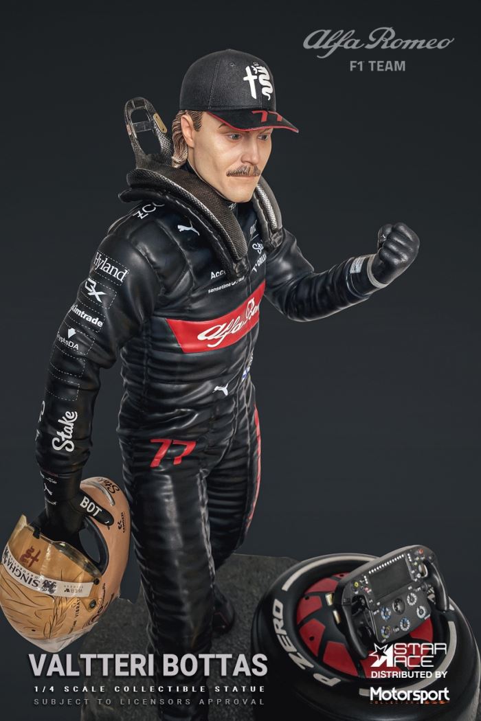 F1 racing driver Zhou Guanyu / Valtteri / Bottas