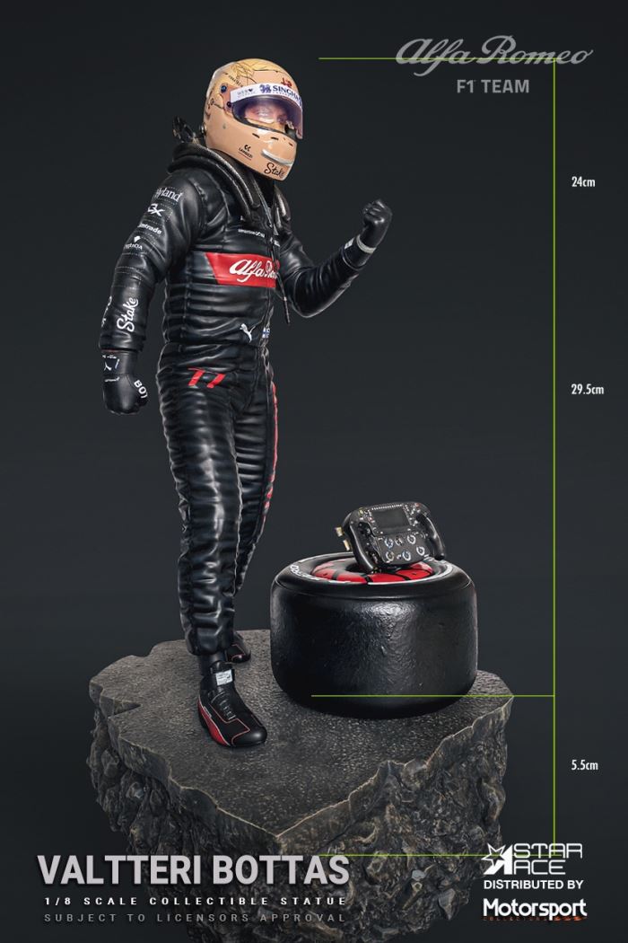 F1 racing driver Zhou Guanyu / Valtteri / Bottas