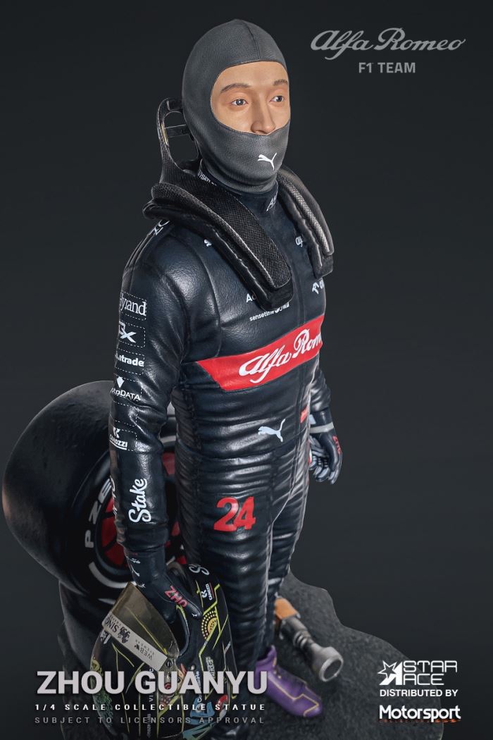 F1 racing driver Zhou Guanyu / Valtteri / Bottas