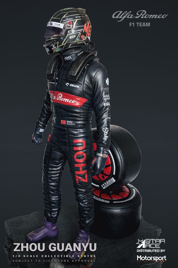 F1 racing driver Zhou Guanyu / Valtteri / Bottas