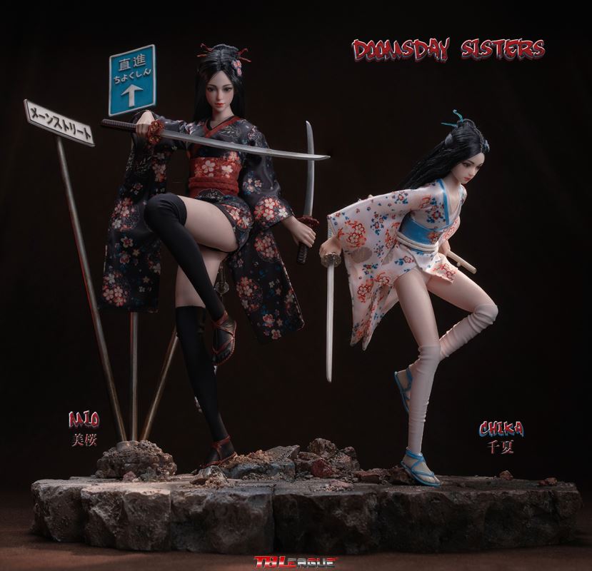 Doomsday Sisters - China Summer Chika & Mio Mio (PL2023-203A/B) 1/6