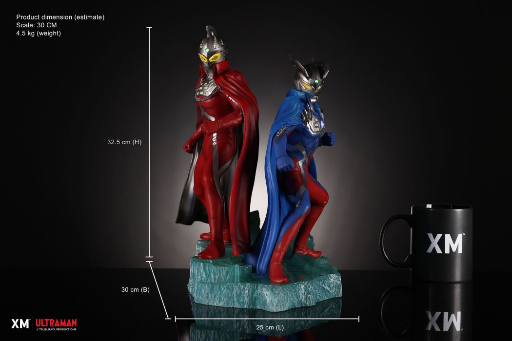 Ultraseven and Ultraman Zero