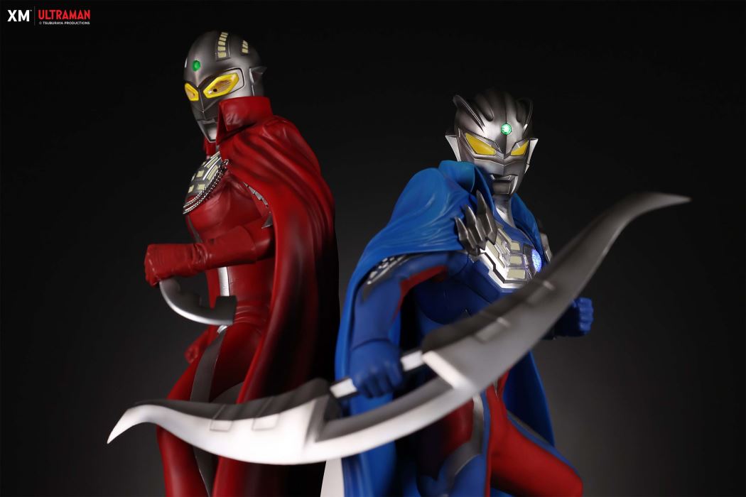 Ultraseven and Ultraman Zero