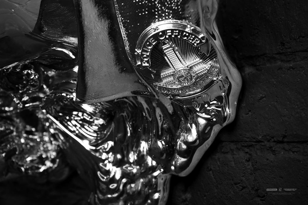 T-1000 (LIQUID METAL) DELUXE ART MASK