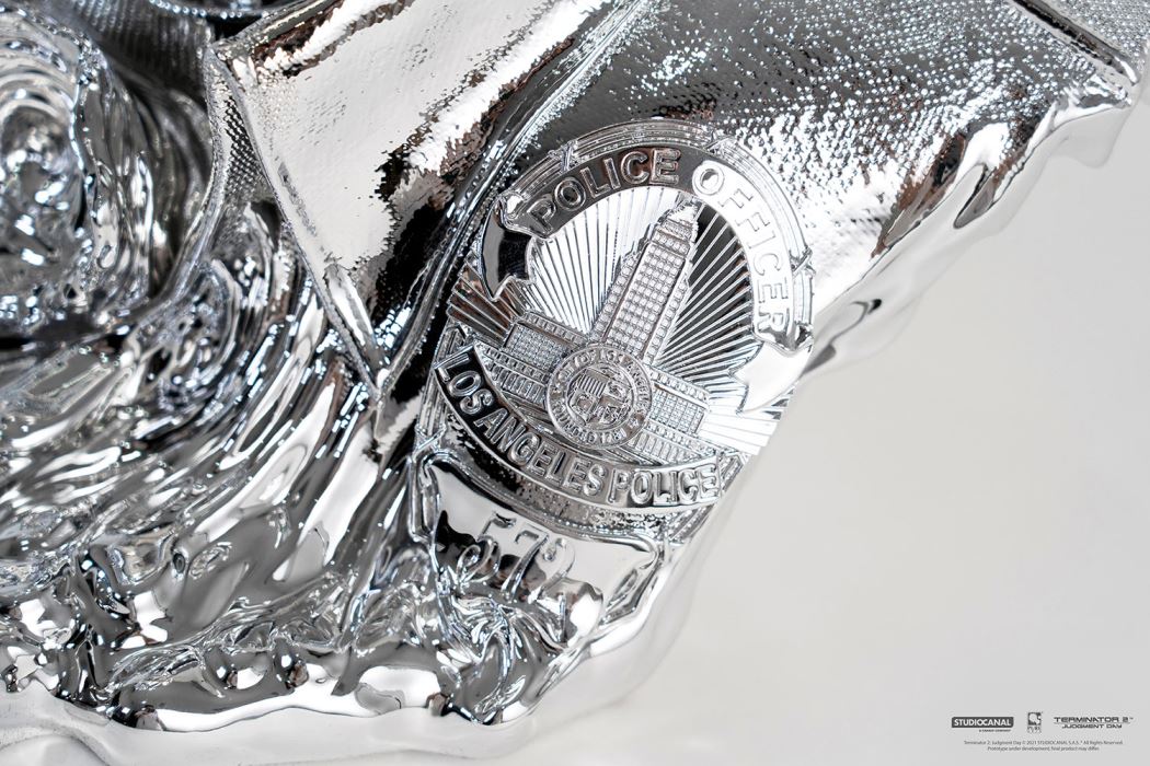 T-1000 (LIQUID METAL) DELUXE ART MASK