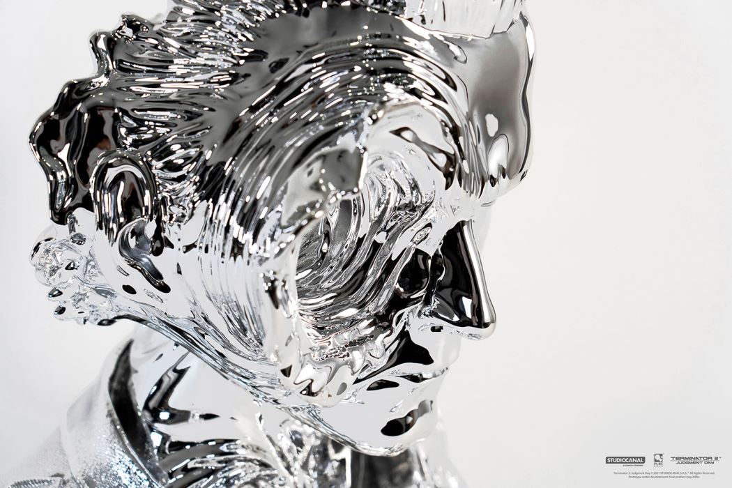 T-1000 (LIQUID METAL) DELUXE ART MASK