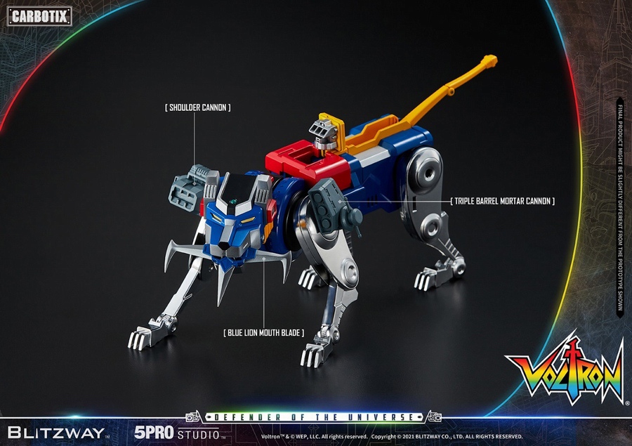 CARBOTIX Voltron Special Optional Parts Set