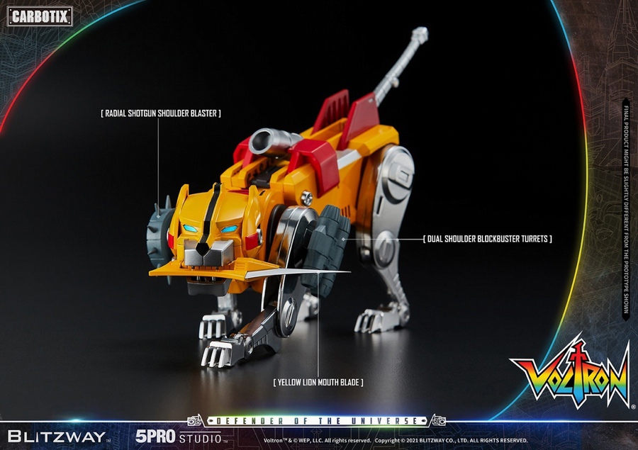 CARBOTIX Voltron Special Optional Parts Set