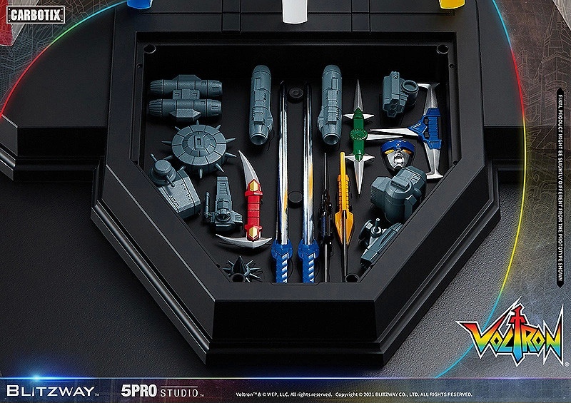 CARBOTIX Voltron Special Optional Parts Set