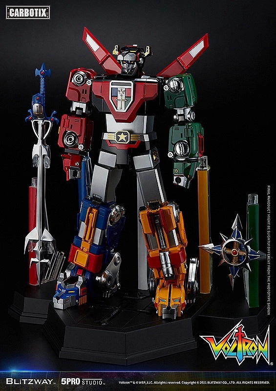 CARBOTIX Voltron Special Optional Parts Set