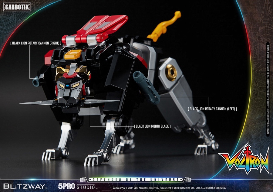 CARBOTIX Voltron Special Optional Parts Set