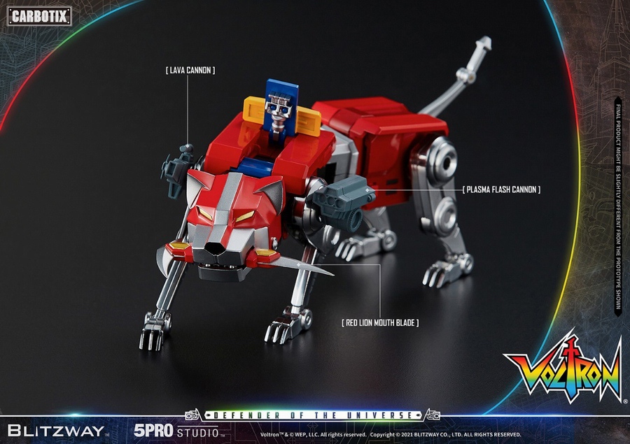 CARBOTIX Voltron Special Optional Parts Set