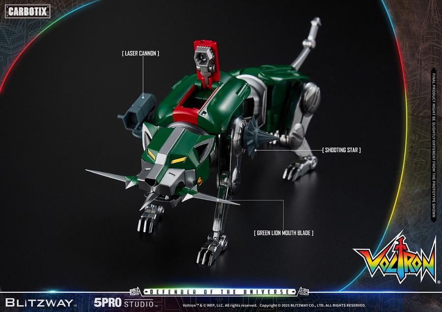 CARBOTIX Voltron Special Optional Parts Set