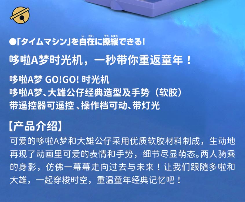 Classic Doraemon Go! Go! Time Machine