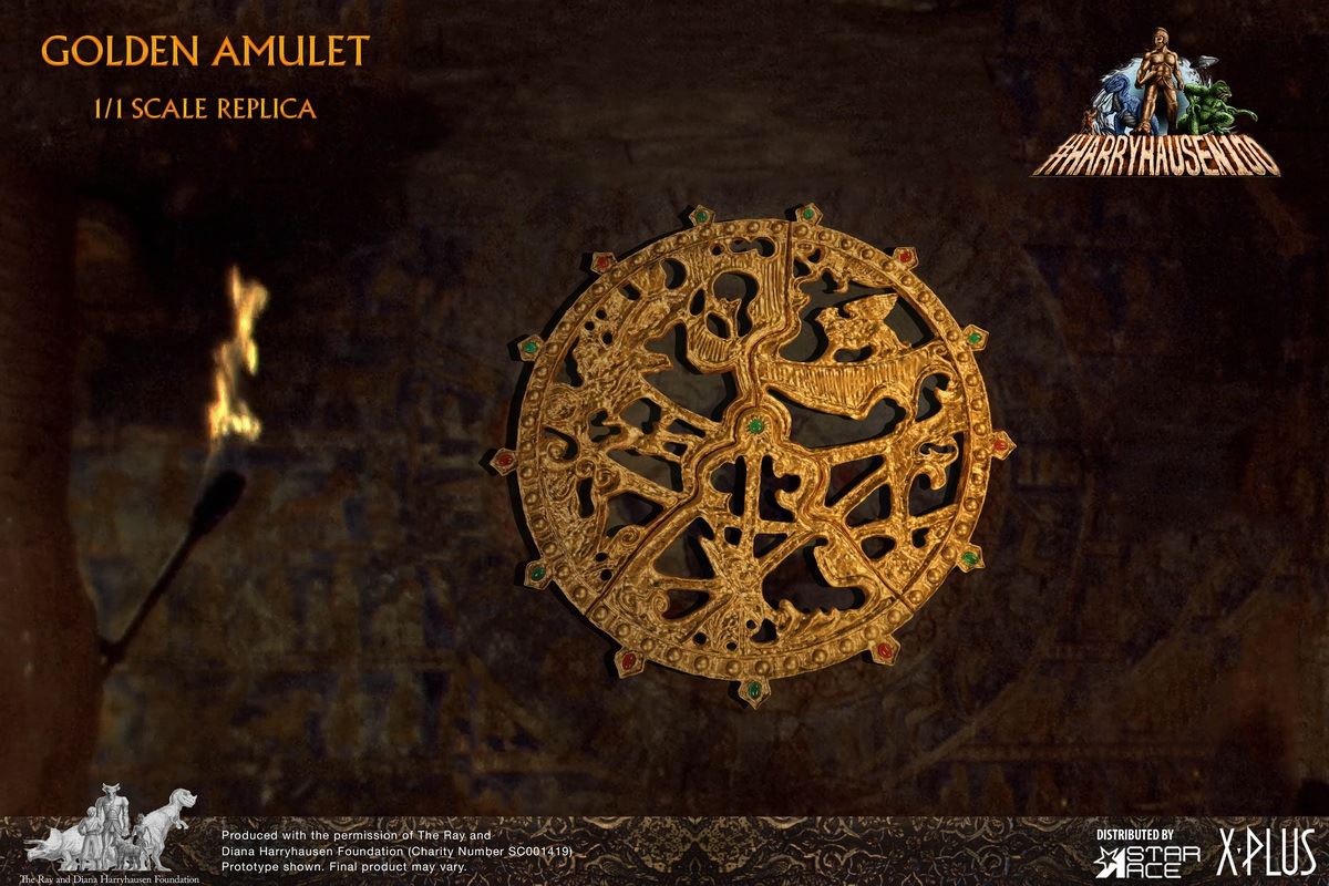 Ray Harryhausen Prop Replica - Gold Amulet 1/1
