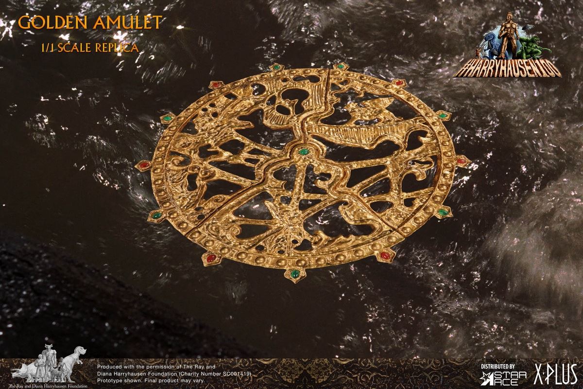 Ray Harryhausen Prop Replica - Gold Amulet 1/1