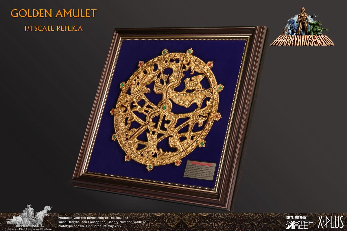 Ray Harryhausen Prop Replica - Gold Amulet 1/1