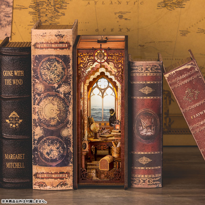 Miniature Doll House Sailing Memory Wooden Handmade Kit