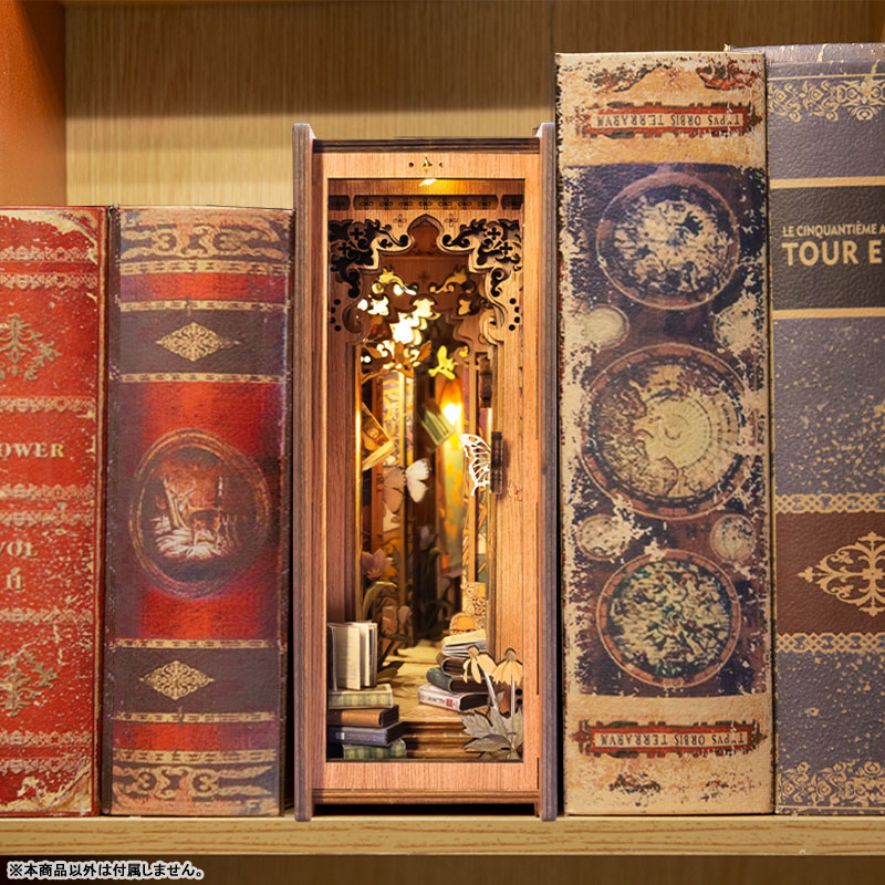 Miniature Doll House Butterfly of Unknown Lands Wooden Handmade Kit