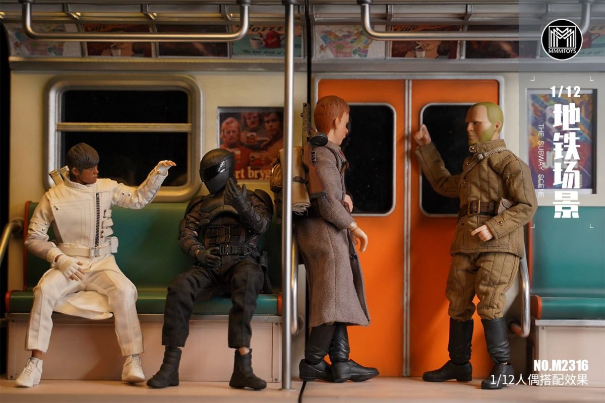 The Subway Scene 1/12