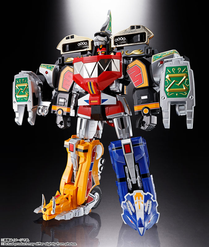 Soul of Chogokin Zyutei Daizyuzin GX-72 Daizyuzin & GX-78 Dragon Caesar Kyoryu Sentai Zyuranger