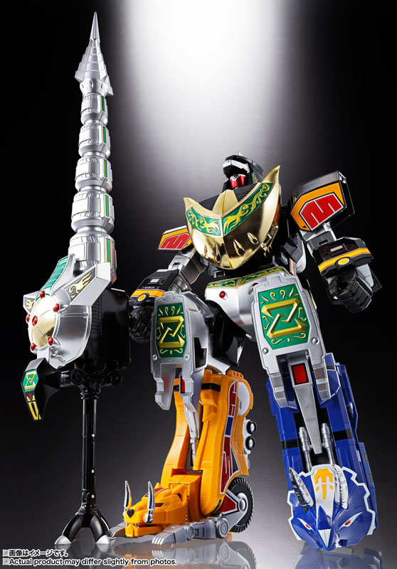Soul of Chogokin Zyutei Daizyuzin GX-72 Daizyuzin & GX-78 Dragon Caesar Kyoryu Sentai Zyuranger
