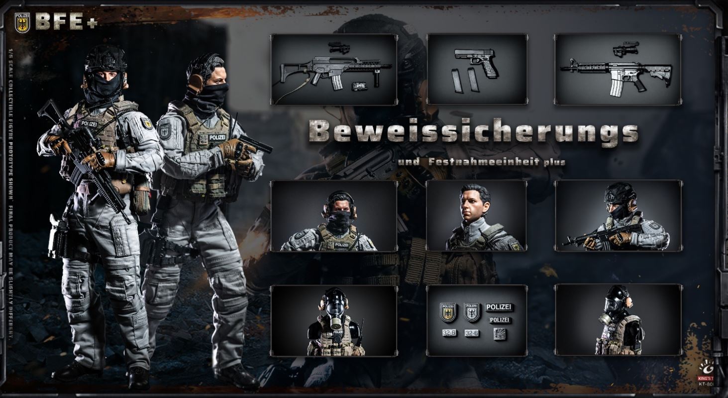 BFE+ German Anti-Terrorist Police Special Action Commando 1/6