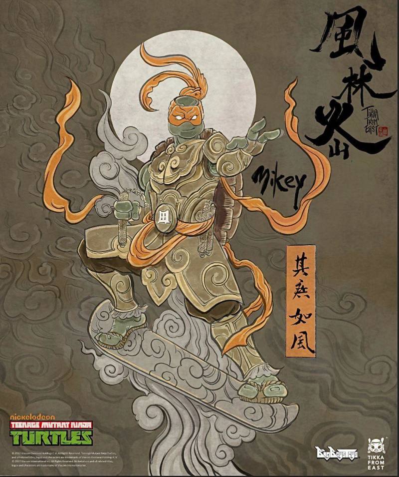 Wind Michelangelo Statue designed by Tik Ka