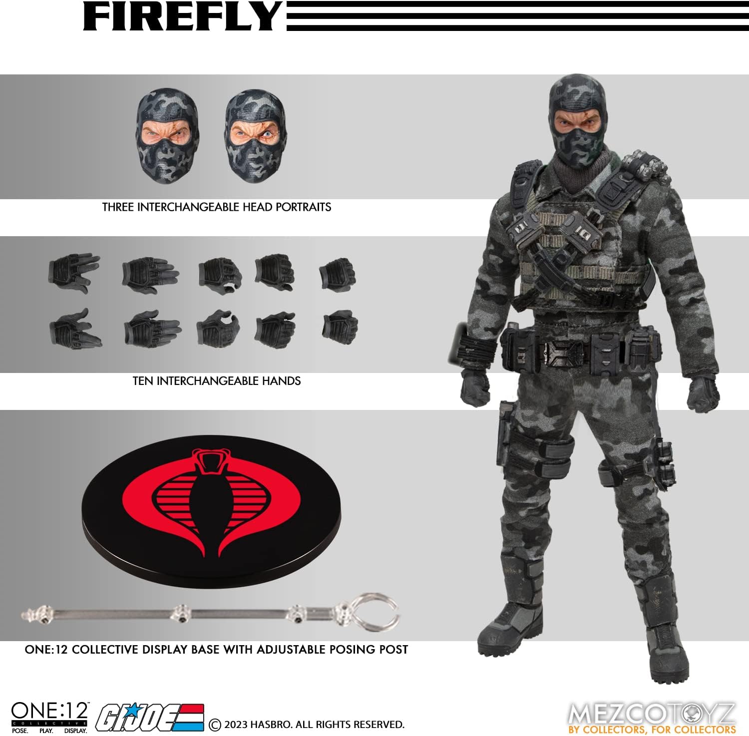 ONE:12 Collective GI Joe Firefly 1/12