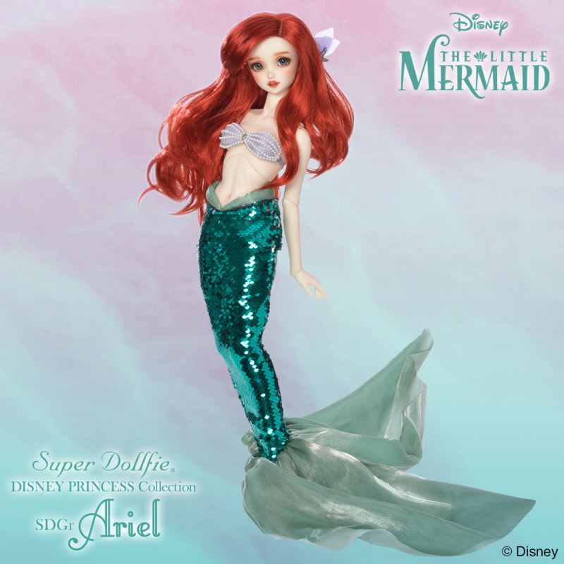 Super Dollfie DISNEY PRINCESS Collection SDGr Ariel