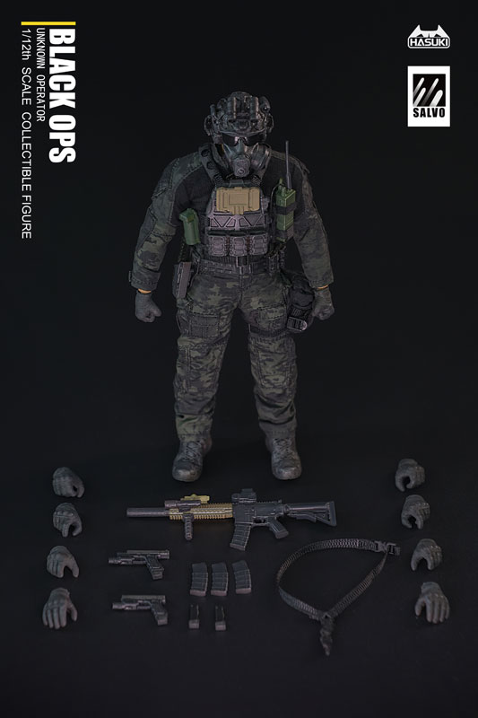 SALVO Series SA01 Black Operations 1/12