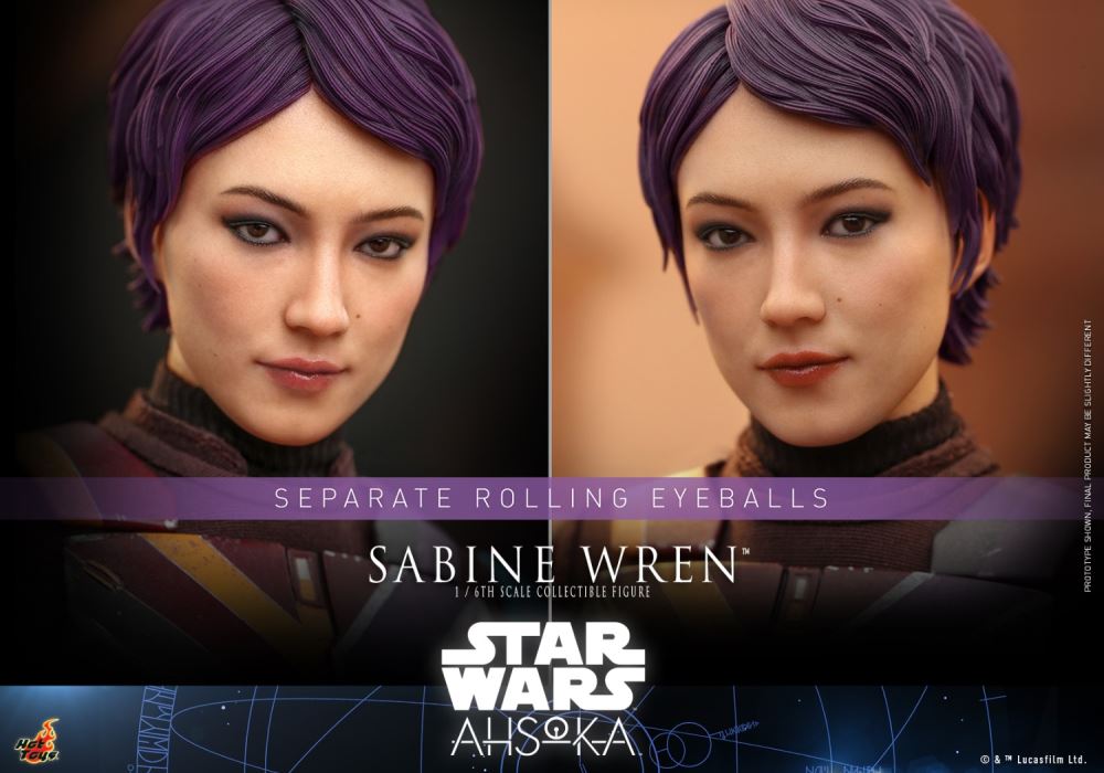 Star Wars Ahsoka Sabine Wren 1:6