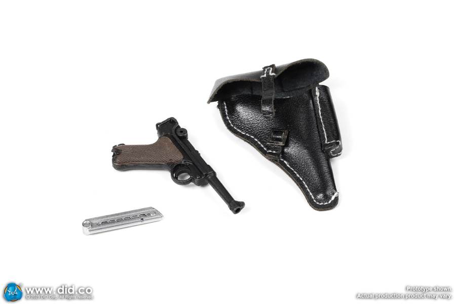 World War II German 12th Armored Division MG42 Machine Gunner Otto 1/6