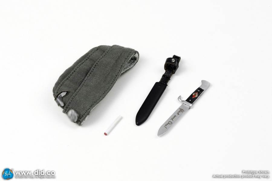 World War II German 12th Armored Division MG42 Machine Gunner Otto 1/6