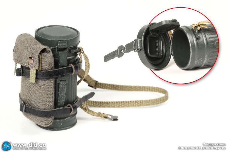 World War II German 12th Armored Division MG42 Machine Gunner Otto 1/6