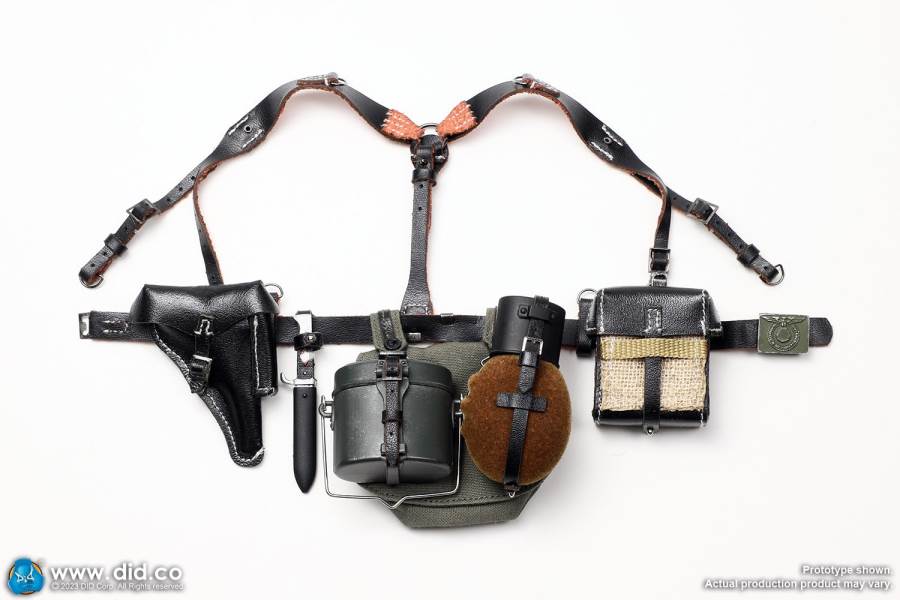 World War II German 12th Armored Division MG42 Machine Gunner Otto 1/6