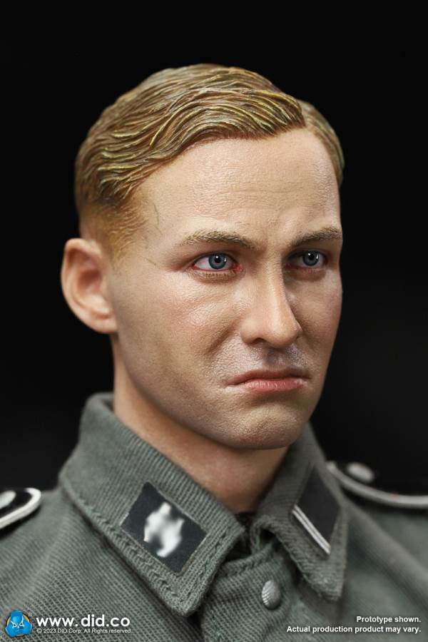 World War II German 12th Armored Division MG42 Machine Gunner Otto 1/6