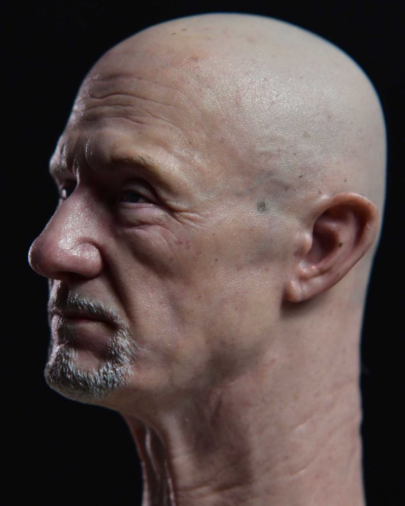 Breaking Bad Michael Ermenshot Head Sculpture 1/6