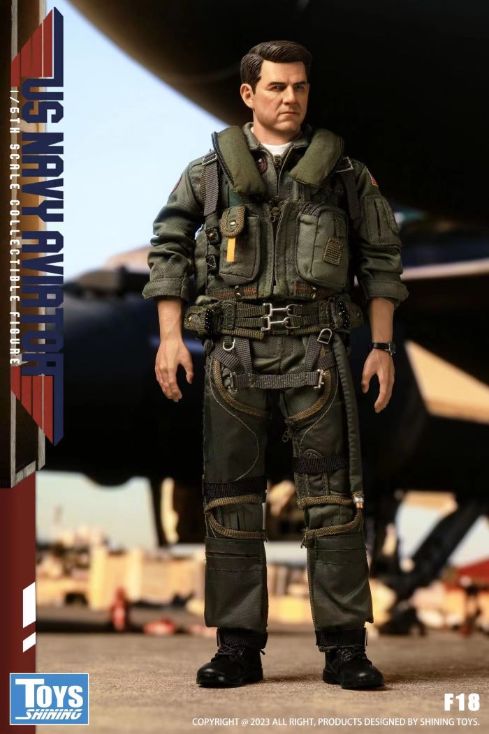 The Shining Toys Top Gun US Navy Pilot-F14 1/6