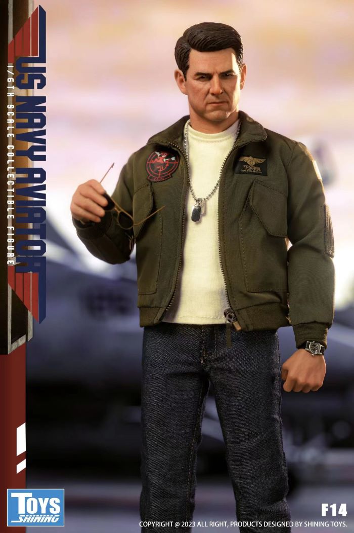 The Shining Toys Top Gun US Navy Pilot-F14 1/6
