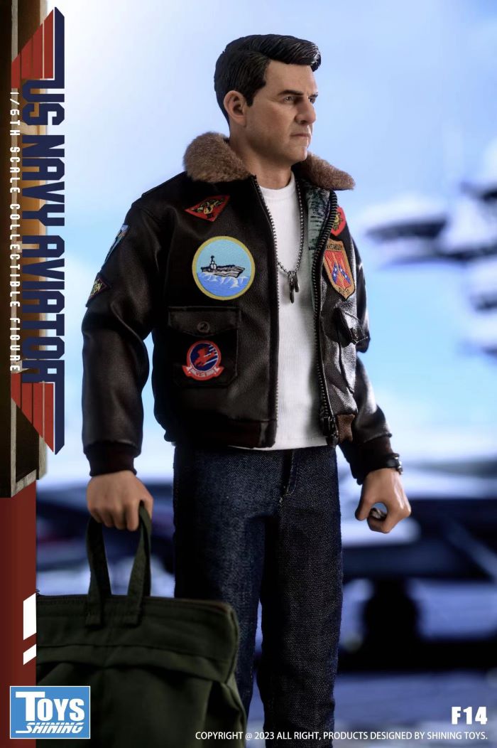 The Shining Toys Top Gun US Navy Pilot-F14 1/6