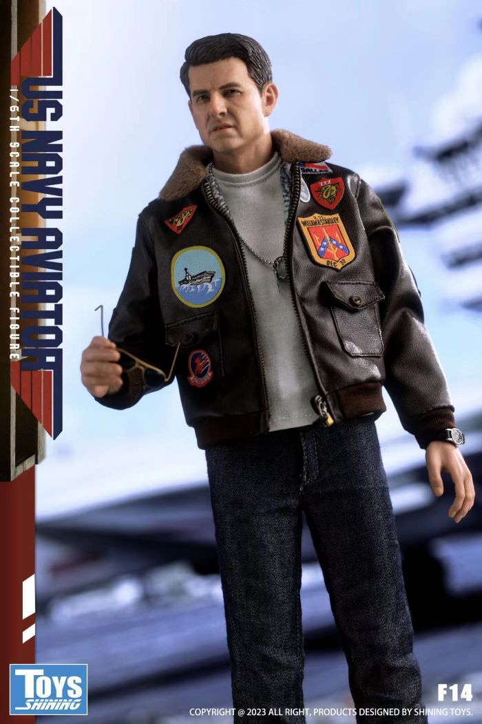 The Shining Toys Top Gun US Navy Pilot-F14 1/6