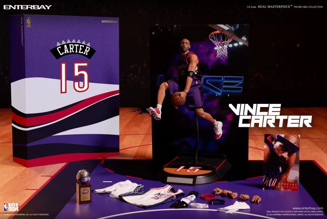 NBA Series-Vince Carter Real Masterpiece: Wax 1/6
