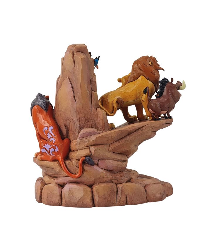 LION KING CARVED IN STONE