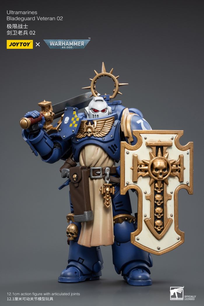 Ultramarines-Sword Guard Veteran Sergeant Proximo Brothers/Veteran 02/Veteran 03 1/18