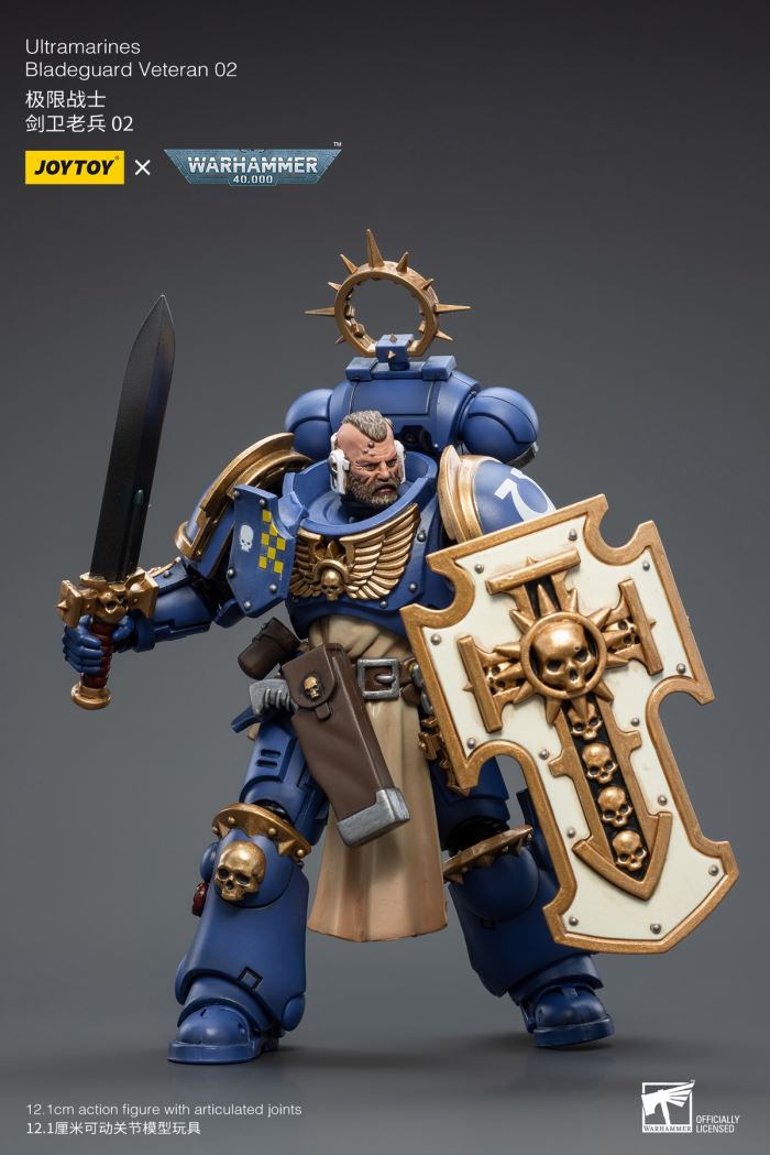 Ultramarines-Sword Guard Veteran Sergeant Proximo Brothers/Veteran 02/Veteran 03 1/18