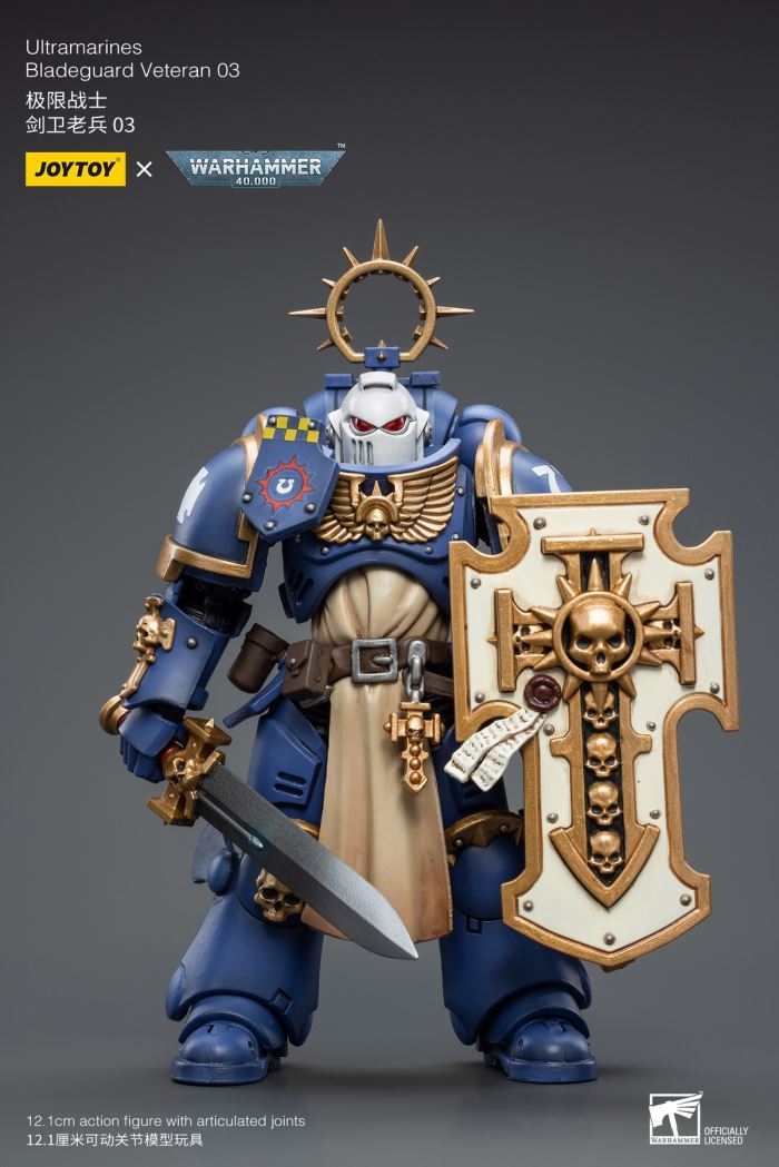Ultramarines-Sword Guard Veteran Sergeant Proximo Brothers/Veteran 02/Veteran 03 1/18